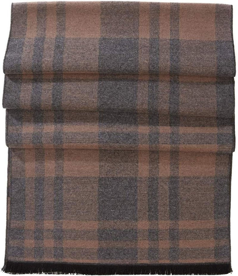 FULLRON Store Men Winter Scarf Soft Warm Long Cashmere Feel Scarves - Image 3